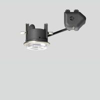 Šviestuvas į/l LED 5.6W IP65 3000K 309lm D-80mm H-75mm 40 laipsnių nerūdijančio plieno spalvos - BEGA