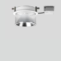 Šviestuvas į/l LED 17.2W IP20 2700K-6500K 1303lm D-140mm H-125mm 44 laipsnių dimeriuojamas baltos spalvos DALI DT8 TW - BEGA