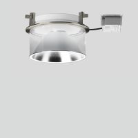 Šviestuvas į/l LED 24.3W IP20 2700K-6500K 1702lm D-190mm H-140mm 38 laipsnių dimeriuojamas nerūdijančio plieno spalvos DALI DT8 TW - BEGA