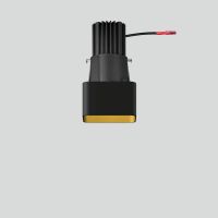 Šviestuvas į/l LED 14.3W IP20 3000K 744lm 80x80mm H-150mm juodos/žalvario matinės spalvos STUDIO LINE - BEGA