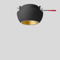 Šviestuvas į/l LED 13.8W IP20 3000K 1151lm D-190mm H-125mm juodos/žalvario matinės spalvos STUDIO LINE - BEGA