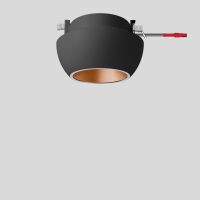 Šviestuvas į/l LED 13.8W IP20 3000K 1115lm D-190mm H-125mm juodos/vario matinės spalvos STUDIO LINE - BEGA