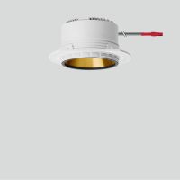 Šviestuvas į/l LED 13.5W IP20 3000K 1127lm D-130mm H-105mm juodos/žalvario matinės spalvos STUDIO LINE - BEGA