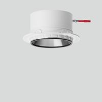 Šviestuvas į/l LED 19.8W IP20 3000K 1861lm D-175mm H-130mm juodos/aliuminio matinės spalvos STUDIO LINE - BEGA