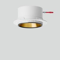 Šviestuvas į/l LED 19.8W IP20 3000K 1731lm D-175mm H-130mm juodos/žalvario matinės spalvos STUDIO LINE - BEGA