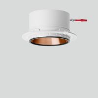 Šviestuvas į/l LED 19.8W IP20 3000K 1628lm D-175mm H-130mm juodos/vario matinės spalvos STUDIO LINE - BEGA