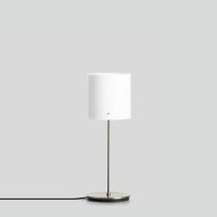 Šviestuvas stalinis 1xE27 IP20 D-220mm H-625mm su 2m kabeliu nerūdijančio plieno spalvos - BEGA