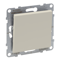 Perjungiklis p/t kryžminis be rėmelio varžtiniai kontaktai dramblio kaulo spalvos 10A 250V Suno - LEGRAND