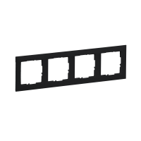 Rėmelis keturgubas juodos spalvos Suno - LEGRAND