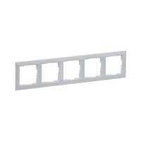 Rėmelis penkiagubas aliuminio spalvos Suno - LEGRAND