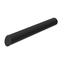 Pontonas gofruotas D315/274.1 L-6m juodas - EVOPIPES