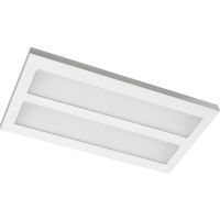 Šviestuvas v/t LED 27.9W IP44 4000K 3897lm 635x295mm H-47mm Calima S LED2x1950 G166 T840 DPRZ LT80 - NORTHCLIFFE