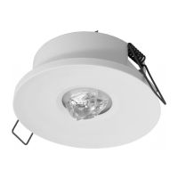 Šviestuvas į/l LED 1W IP65 6500K 180lm D-100mm H-37mm su 3val. akumuliatoriumi NM Ara R 3HLED C365 LER IP65 - NORTHCLIFFE