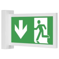 Šviestuvas v/t LED 1W IP40 6500K evakuacinis su 1val. akumuliatoriumi M/NM Lepus W 1PLED G066 - NORTHCLIFFE