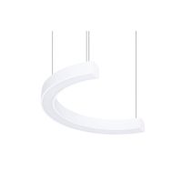 Šviestuvas pakabinamas LED 37.8W IP40 4000K 4115lm 1200x600mm H-80mm Forma C LED1x4150 J483 T840 OP LT80 - NORTHCLIFFE