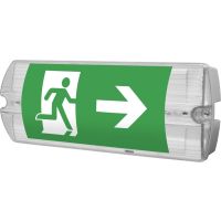 Šviestuvas v/t LED 1W IP65 6500K 120lm evakuacinis su 1val. akumuliatoriumi NM Apollo 1HLED G27 - NORTHCLIFFE