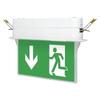 Šviestuvas į/l LED 1W IP44 6500K evakuacinis su 1val. akumuliatoriumi NM Nashi R 1HLED C436 - NORTHCLIFFE