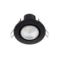 Šviestuvas į/l LED 5W IP44 3000K 470lm D-82mm H-63mm Ain B LED1x450 G680 T830 TDIM RAL9005 - NORTHCLIFFE