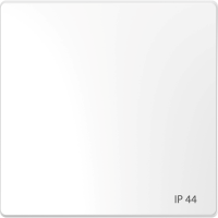 Klavišas viengubam jungikliui IP44 lotus spalvos RAL9003 System Design Merten - SCHNEIDER ELECTRIC