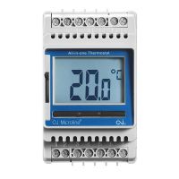 Reguliatorius temperatūros į skydą -19.5...+70C 16A/3600W 230V ETN4-1999 - COMFORTHEAT