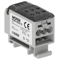 Gnybtas atsišakojimo 80A 2x16, 6x6mm2 pilkas OJL80A - MOREK