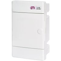 Skydelis p/t 4 modulių IP40 baltos durys ECM4PO - ETI