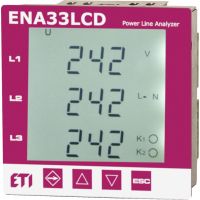 Analizatorius tinklo 96x96 ENA33LCD - ETI
