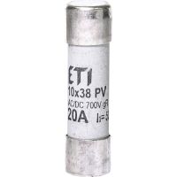 Saugiklis 20A 700V AC/DC 10x38mm gR CH10x38 gR 20A/700V AC/DC - ETI
