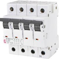 Automatas 4P 63A C 6kA ETIMAT 10 3p+N C63A 6kA - ETI