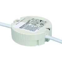 Transformatorius 20-60W dimeriuojamas apvalus D57x19mm PTEL R60 - PROTEC