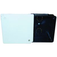 Dėžutė p/t [80x80x48] su dangteliu be halogenų PAZK - PROTEC