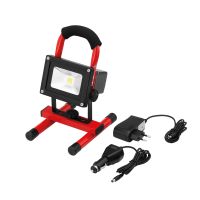 Prožektorius LED nešiojamas 10W IP65 700-900lm įkraunamas 3val. 100-240VAC 12/24VDC - CIMCO