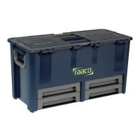 Dėžė įrankiams [621x311x322] atsparus nusidėvėjimui bei chemikalams, polipropilenas COMPACT62 - CIMCO