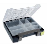 Dėžė su rankena [421x361x55] su skyreliais 45 Boxxser 55 5x10 - CIMCO