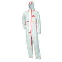 Kombinezonas baltas su oranžinėmis juostomis L - CIMCO