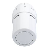 Termostatas radiatoriui, RA jungtis, Baltas RAL9016, RAX - DANFOSS