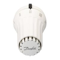 Termostatas radiatoriui, M30x1.5 jungtis +8...+28C, RAE-K 5034 - DANFOSS