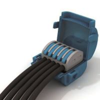 Mova jungiamoji 5x0.4-4mm2 (daugiagysliam) IPX8 su geliu ir gnybtais MJB - TRYTYT