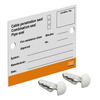 Plokštelė žymėjimo priešgaisriniams standartams 700x70 KS-S EN - OBO BETTERMANN