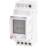 Laikrodis elektroninis savaitės 16A 2 modulių 1co ETICLOCK-R1 - ETI