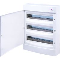 Skydelis v/t 54 modulių IP40 baltos durys ECT3x18PO-s - ETI