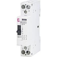 Kontaktorius 2P 20A 230V AC 2no 1 modulio R20-20-R - ETI