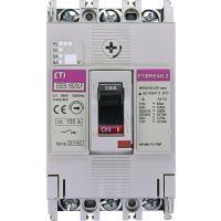 Automatas 3P 100A 16kA EB2S 160/3LF (be reguliavimo) - ETI