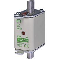 Saugiklis 80A aM 690V AC NH00 - ETI