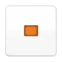 Klavišas viengubam jungikliui su apšvietimu baltas CD - JUNG