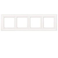 Rėmelis keturgubas baltas DECO retro style - JUNG