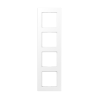 Rėmelis keturgubas baltos matinės spalvos A550 - JUNG