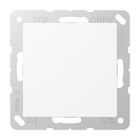 Dangtelis aklinas baltos matinės spalvos A - JUNG