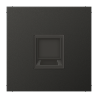 Dangtelis moduliniam lizdui su užuolaidėle antracito spalvos LS - JUNG