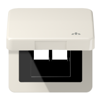 Dangtelis dvigubas UAE su uždengimu dramblio kaulo spalvos CD - JUNG